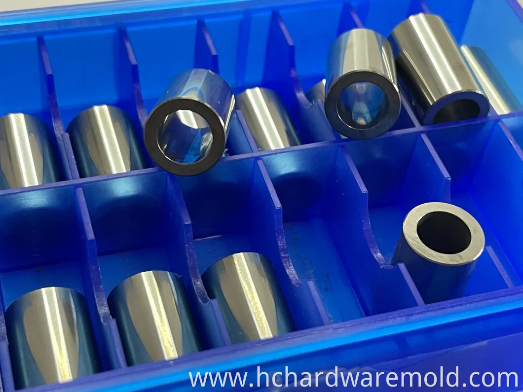 Fine Polished Tungsten Carbide Wear-Resistant Press-Fit Drill Bushings